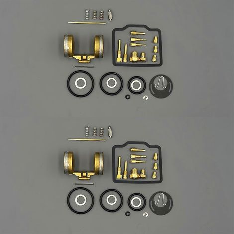 Kit de réparation et de réfection de carburateur pour moto Honda CB175 CL175 Scrambler (1969-1973) : comprend gicleurs, joints, pointeaux, joints toriques et gicleur principal n° 90 et 92. (1/3)