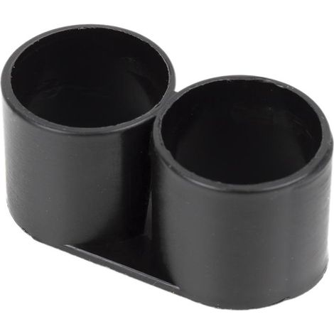 COFAN tapon doble anillo pe ø16mm   caja 100 unid. , Conector de doble anillo con adaptador a la manguera de riego. Este tapón es un accesorio perfecto para cortar el paso del agua