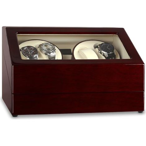 Uhrenbeweger Schaukasten Vitrine 10 Uhren Watch Winder