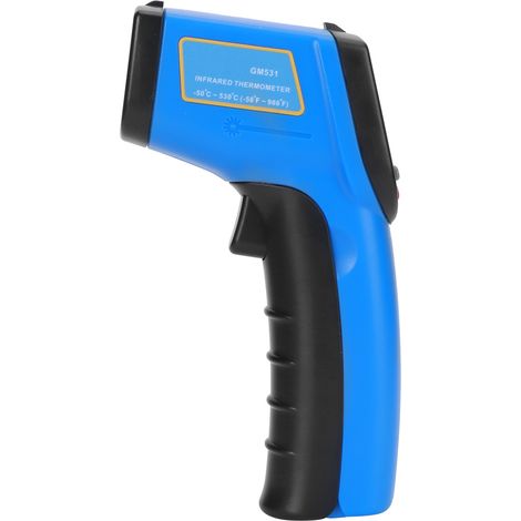 Thermomètre infrarouge portable électrique numérique -50-530℃ (1/5)