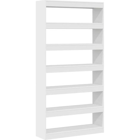 Maison Exclusive - Bücherregal Weiß 100 x 30 x 198 cm Holzwerksto