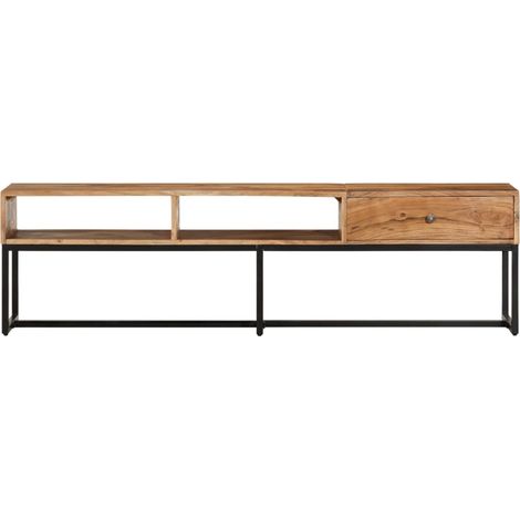 Maison Exclusive - TV-Schrank 160x30x45 cm Massivholz Akazie