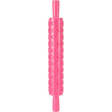SEAFRONT Rouleau gravé à Rouesiers à Pâtisserie, épingle à Cuisson en Plastique Durable pour le Fondant, Biscuits et Pâtisse (N ° 7 pentagramme).