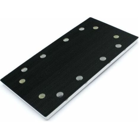 Patin de ponçage pour ponceuse vibrante Festool RS 300 93 x 175 mm Fixation Velcro 8 trous d'aspiration Plaque aluminium - LRS 93 X (1/4)