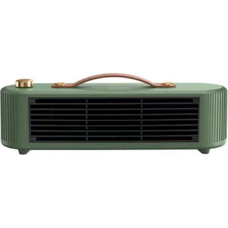 Ceramic Fan Heater, Mini Fan Heater, Electric Fan Heater, Auxiliary Heater, Green (1/5)