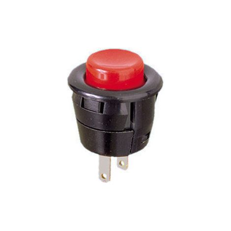 Interruttore da incasso OFF-ON Pulsante bianco Contatti Argento Electro DH 11.525/B/P 8430552056064
