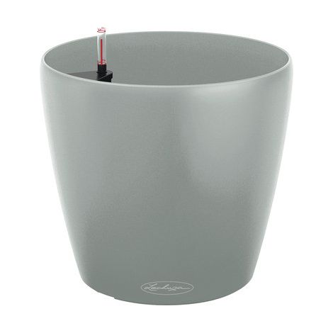 LECHUZA® Pflanzgefäße CLASSICO ECO 35 Hellgrau All-in-One (1/3)
