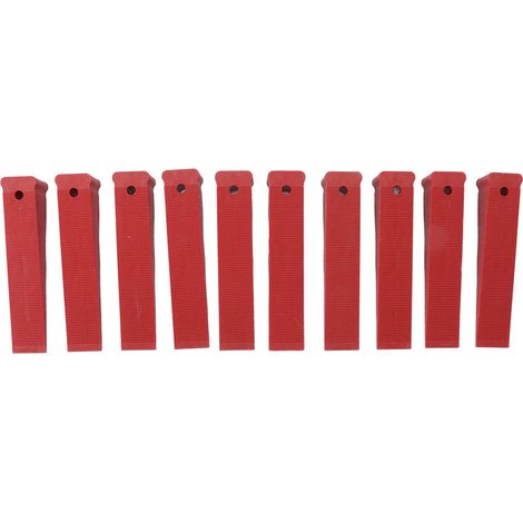 10 Cale de porte légère compacte réutilisable, coin de nivellement pour installation de porte et fenêtre (1/5)