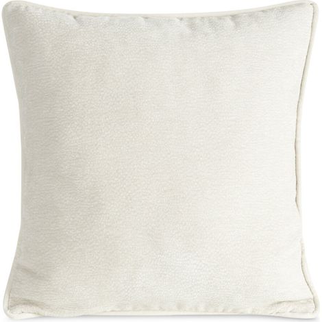 Funda de almohada con ribete Clara beige 45x45 cm (1/4)