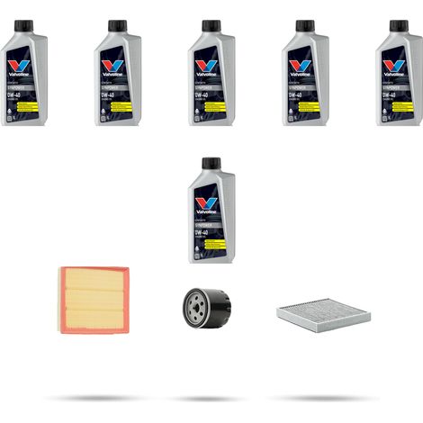 Kit tagliando 3 FILTRI e 6L OLIO compatibile con Renault Vel Satis 2.0 16v 120kw Dal 2002 (1/5)