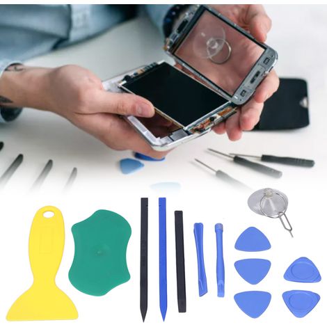 Ensemble de 12 leviers triangulaires en plastique pour la réparation et le démontage de téléphones portables, compatible avec les ordinateurs portables Apple, les téléphones portables, les iPads et le (1/5)