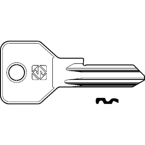 Chiavi per cilindri cisa 4 spine grandi cs120 - cs120 dx