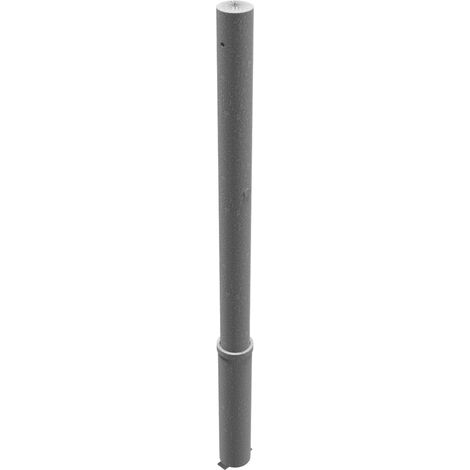 Schake Absperrpfosten herausnehmbar aus Stahlrohr verzinkt Ø76x2,9mm mit Profilzylinder und Stahlkappe 900mm Überflur
