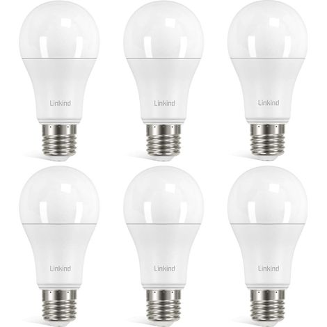 Ampoule LED E27 Blanc Froid, 13W Équivalent 100W, 5000k Lumière Froide 1521lm, Ampoule A60 Gros Culot à Vis, No Dimmable, 220v-240v, Lot de 6 (1/5)