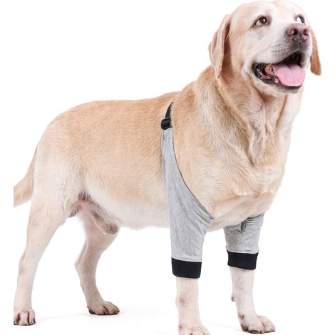 Protecteur de coude pour chien, manchon de jambe avant réglable, opération pour animaux de compagnie, récupération des blessures, attelle de protection, 1 paire (1/5)