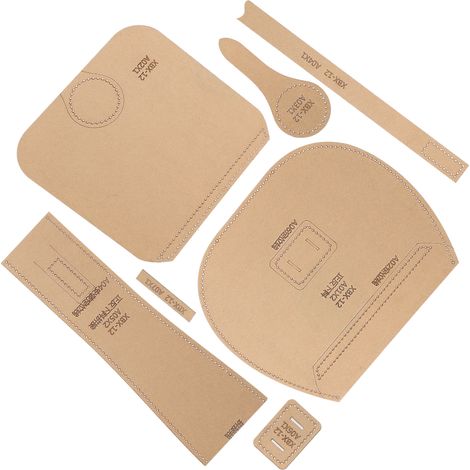 Gabarit acrylique pour la confection de sacs à bandoulière et accessoires de maroquinerie (DIY) - Fournitures pour le bricolage (1/5)
