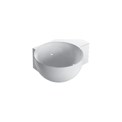Lavabo en céramique 40x32 h16 cm Globo T-EDGE Le Ciotole TE040BI  Blanc - Céramique (1/3)