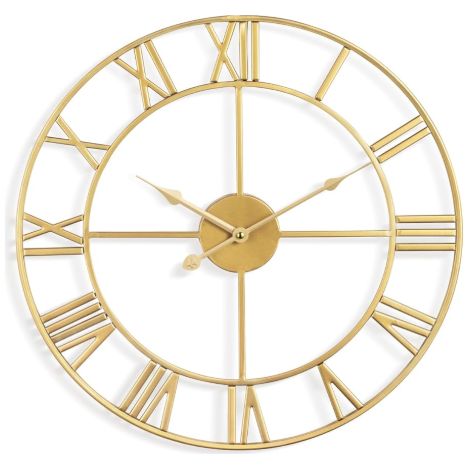 Horloge murale au design moderne et vintage, silencieuse et sans tic-tac, disponible en 40 cm, idéale pour salon, cuisine, bureau (1/5)
