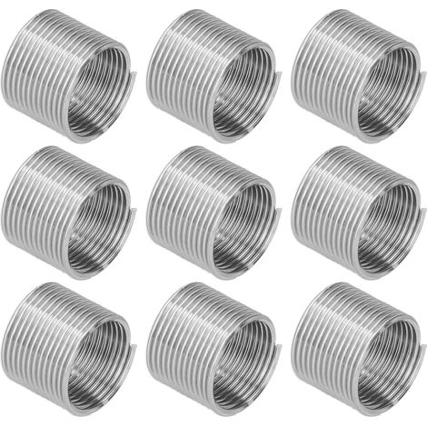 Jeu de 20 douilles à expansion M14 x 1,25 à spirale, diamètre 1,5 (1/5)