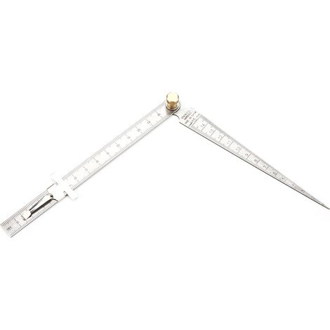 Jauge d'épaisseur conique pour soudage en acier inoxydable, outil d'inspection des trous 1-15 mm (1/5)