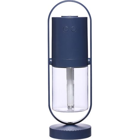 Humidificateur Mini - Brumisateur À Brouillard Froid USB Avec Projection Lumineuse Et Support Rotatif 360° - Pour Bureau Chambre Ou Voyage - 1 Pièce (1/5)