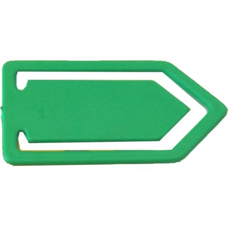 Maya strumenti professionali WCLIP01 – 5 clip in metallo per Rilevabili di metalli, piccolo, confezione da 10, verde