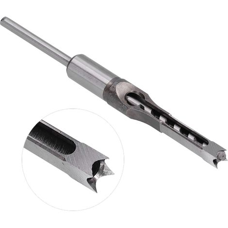 Foret carré en acier rapide, tranchant, résistant à l'usure, durable, pour le travail du bois, foret à tenon (16 mm) (1/5)