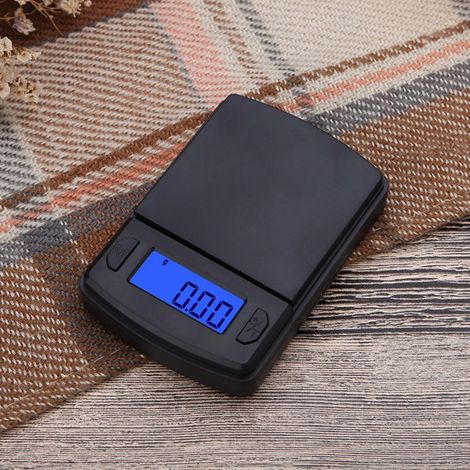 Mini balance de précision pour bijoux et bijoux, portable, avec une précision de 500 g/0,01 g. (1/5)