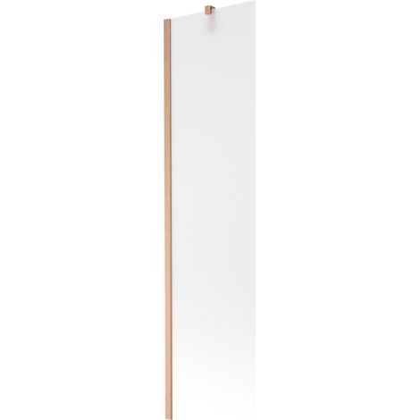 Mexen Next paroi de baignoire 1-volet 50 x 150 cm, givré, cuivre brossé - 895-050-000-00-30-65 (1/5)