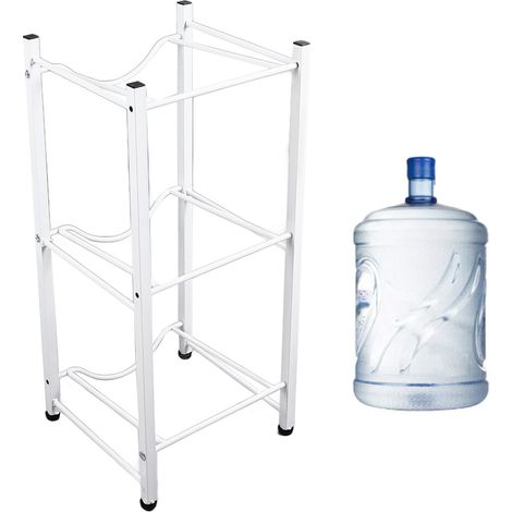 Support pour seaux d'eau, étagère de rangement de bureau, étagère de rangement sur pied, support pour seaux d'eau potable, support pour bouteilles d'eau (1/5)