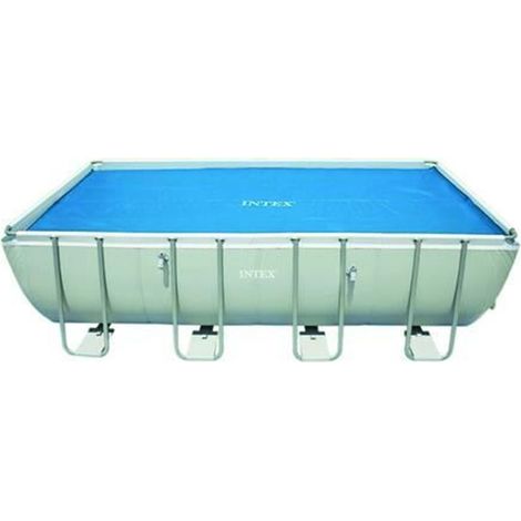 INTEX 29026 TELO TERMICO COPERTURA PISCINA RETTANGOLARE  cm.549x274 FER 164122