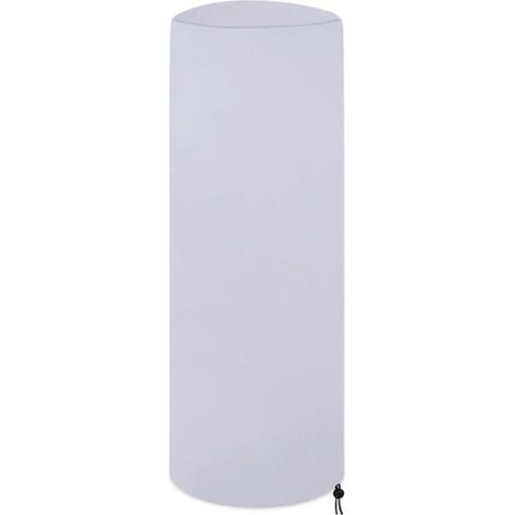 Housse anti-poussière pour chauffage de terrasse de jardin Housse anti-poussière pour chauffage de terrasse Argent 210D 120 x 50 cm (1/3)