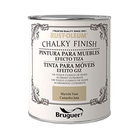 Rust-Oleum Chalky Finish Furniture Brown Jute 0,750L BRUGUER