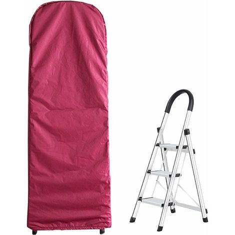 Folding Ladder Cover Indoor Dustproof Household Stepladder Covers for Patio Garden Outdoor Household Folding Step Ladder Storage Bag Protector Furniture Cover 506.5124)-724 (1/5)
