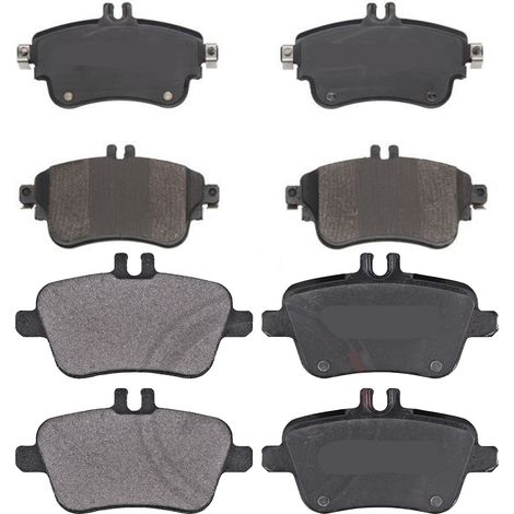 KIT PASTIGLIE FRENO ANTERIORI E POSTERIORI compatibile con MERCEDES-BENZ CLASSE C (W203) / PASTIGLIE FRENANTI AUTO OEM P 50 045,P 50 072 / SOSTITUZIONE DIRETTA / BASSA POLVERE / SILENZIOSO