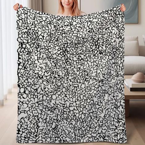 Couverture de lit en polaire chaude et douce en microfibre de polyester,6080 pouces (1/4)