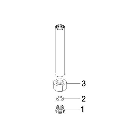 Dornbracht 90282210300-99 Tuyau Pièces de rechange