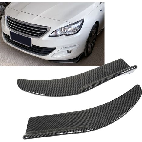 Zweiteiliger Heckflügel für Pkw, 41,5 cm, universelle Kohlefaserstruktur für Automobile. (1/5)