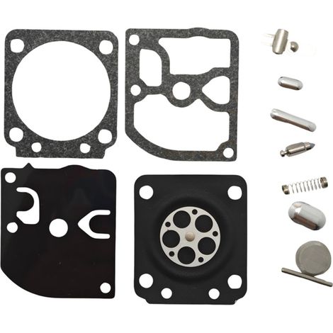 1 kit de réparation carburateur pour tondeuse STIHL FS55 à FS350, compatible ZAMA C1Q-S58/S64/S82/S83/S48 et GND-28 (1/4)
