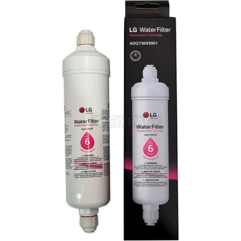 Filtre à eau de rechange pour réfrigérateur LG ADQ73693903 – Compatible avec modèles LG – Filtration efficace – Remplacement facile