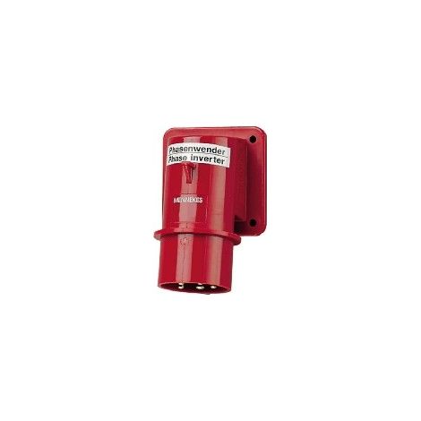 Mennekes 32A5P 6H400V Aufbaustecker 330 IP44 Phasenwender ohne Klappdeckel (1/2)