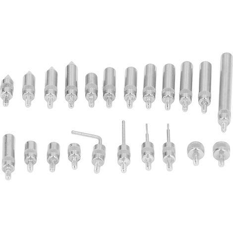 22 Pièces Pointes en Carbure pour Comparateur, Boîte de Rangement, Filetage UNF 4‑48, Accessoires de Précision