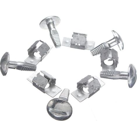 NEUFU 10Pcs Clips Protection Agrafe Fixation Moteur Pr Peugeot 206 207 406 407 806 (1/4)