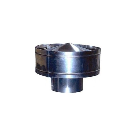 Sombrerete antirrevocante Ø12cm galvanizado (1/2)