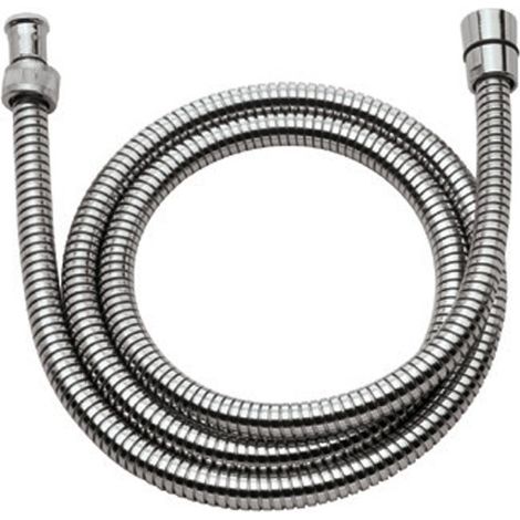 Flessibile doccia in acciaio, cromato, allungabile da 175-200 cm (1/2)