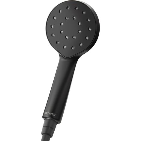 Deva Kiri Satinjet MK2 Shower Handset - Matt Black (1/2)