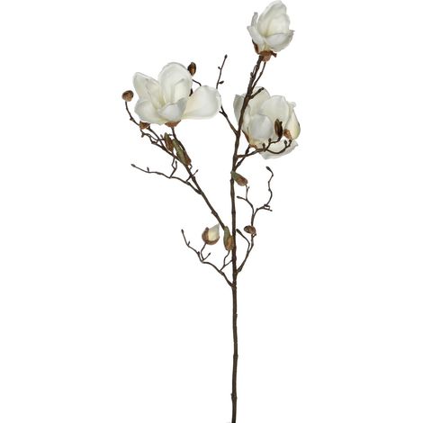 Mica Decorations Fleur artificielle Blanc H88xl7xL23cm (1/2)