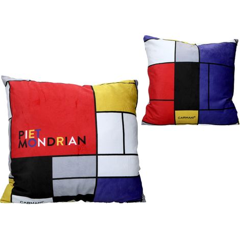 Carmani, Kissen mit Füllung/Reißverschluss - Piet Mondrian (1/3)