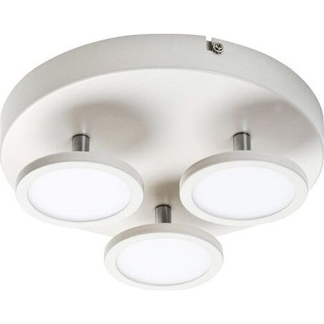 Plafonnier LED 25 cm 18W 4000K blanc mat Rabalux Elsa