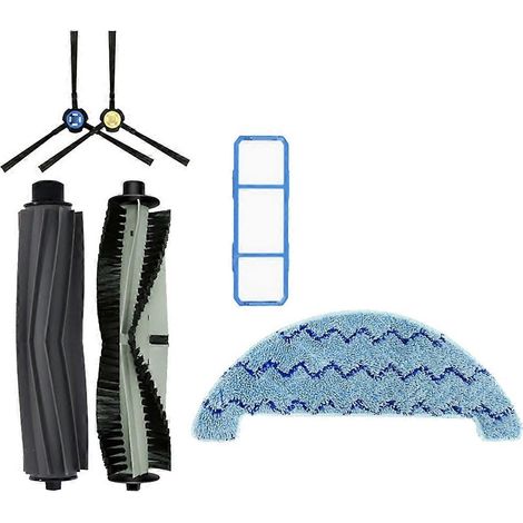 Filtre HEPA à brosse latérale principale pour iLife A7 A9S V8 V8s X750 X800 X785 V80 L100 Silvercrest SSR1 SSRA1 pour des pièces plus propres (1/5)